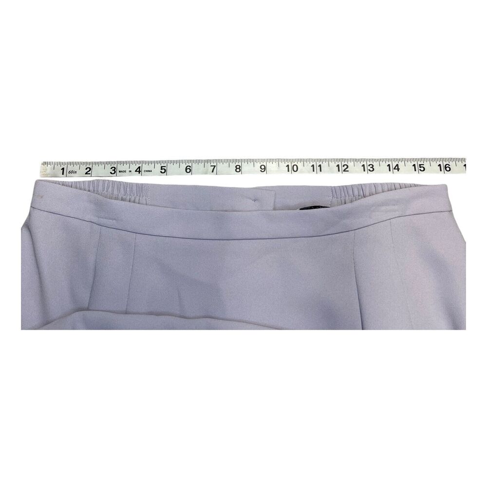 Lady Hazan A-Line Skirt Women 16 Lilac 100% Polyester Lined Classic Fit Pleated - Picture 5 of 7